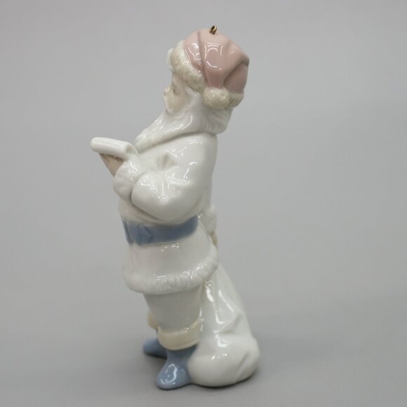 Lladro Santa Claus Christmas Tree Ornament 1991 Mini Papa Noel Saint Nick - 5842 - Picture 3 of 8